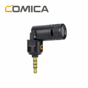 Comica CVM-VS07C Mini Microphone Flexible Plug Cardioid Mic for Gopro Action Camera for iPhone Android Mobile Phone Stabilizer