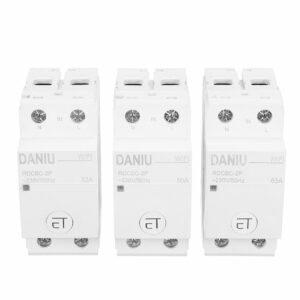 DANIU WiFi Circuit Breaker 2P Time Timer Switch Relay eWelink App Control Smart Home House Remote Control Voice Control for Amazon Alexa Google Home