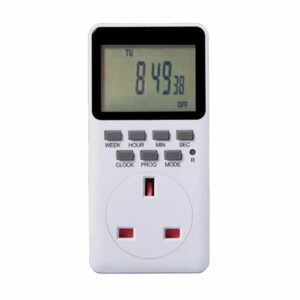 EU Plug Outlet Electric Digital Socket Timer Plug 220V Time Control Countdown Socket Timer Switch