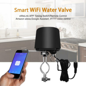 EWelink Smart WiFi Switch Water Valve Controller Home Automation System Gas Water Control Valve Work with Alexa Google