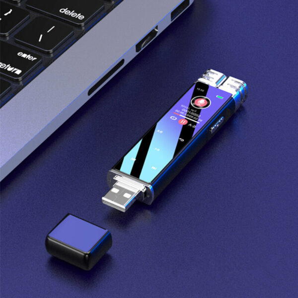 F23 Digital USB Digital Touch Screen Voice Recorder 16GB/32GB Mini Dictaphone WAV Audio Recorder USB Recording Pen