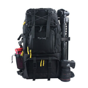 Flying Leaf FL-303D Shockproof Water-resistant Camera Bag Backpack for Canon for Nikon DLSR Camera Tripod Lens Flash