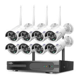 Hiseeu WNKIT-8HB613 Wireless CCTV System 3MP 10CH Wifi NVR Outdoor IR Night Vision IP Camera Security System Surveillance
