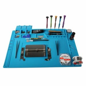 Kaisi KS-160 Heat Insulation Silicone Soldering Pad Mat Desk Maintenance Platform for Repair Station with Magnetic