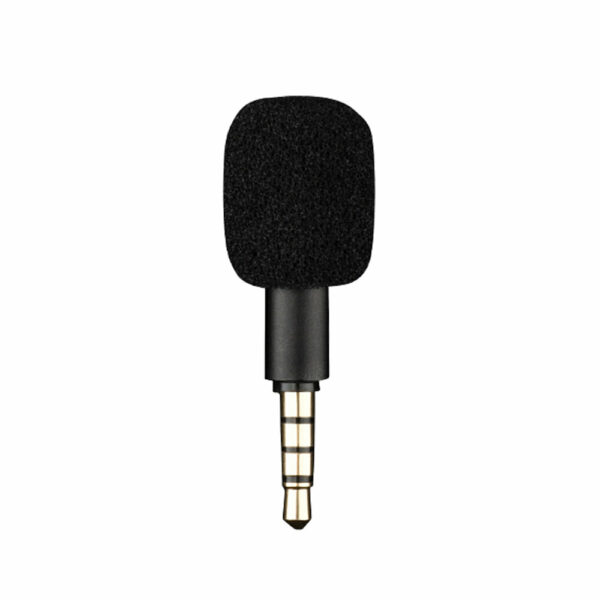 M04 Mini Omni-Directional 3.5mm Jack Microphone Portable Small Mic for Sound Card Recorder Cellphone Smartphone Android Phone