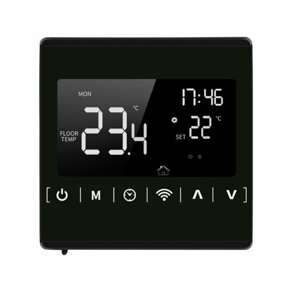 MH1823S AC85-250V 3A All Touch Screen WiFi Thermostat APP Remote Control for Water Heating Voice Temperature Controller