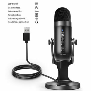 MU900 USB Condenser Microphone Gaming Streaming Podcasting Recording Microphone for Computer USB PC