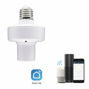 Mijia bluetooth Mesh Smart Light Socket Lamp Holder Voice Control Timer Light Holder For E27 LED Bulb Google Home Amazon Amazon Alexa