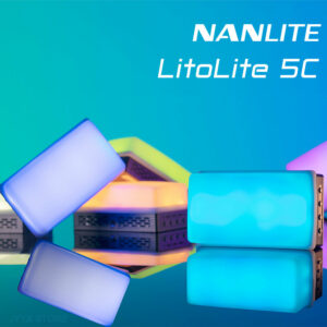 Nanlite LitoLite 5C Pocket Light RGB LED Fill Light Portable Magentic Outdoor Video Photo Photography Lighting