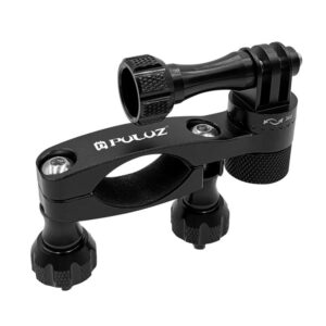 PULUZ PU237B Universal 360 Degree Rotation Bike Aluminum Handlebar Adapter Mount for GoPro DJI Action Sports Camera