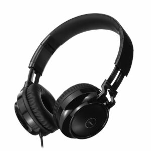 Pincun C60 Foldable Wired Headset Headphone 4D Stereo Portable 3.5mm Wired Over-ear Headset with Mic