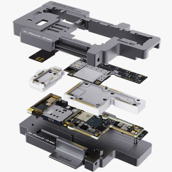 QIANLI iSocket Motherboard Test Fixture IPHONEX Double-deck Motherboard Function Tester Repair Tool for iPhone x xs xs max