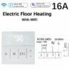 RSH-TM011 Tuya WiFi Intelligent Floor Water Heating / Boiler Temperature Controller Mobile Phone App Remote Control Panel Voice Control Support Alexa Google Home