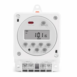 SINOTIMER CN101E Series Time-controlled Timer Switch No Loose Parts Built-in Battery 40HMA Switch with Mounting Base
