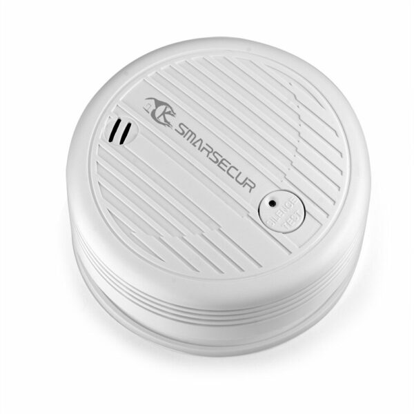 SMARSECUR WiFi Smoke Detector Smoke Network Alarm Sensor Work with Tuya Smart Life APP