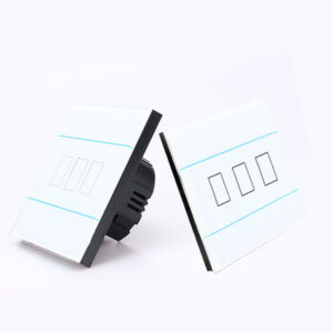 Single Frewire 3 Way RF433 Intelligent Remote Control Smart Switch With Wireless Random Stickers For Smart Home