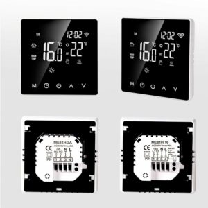 Smart Home High-power Touch Screen Electric Heating Thermostat with WIFI Function