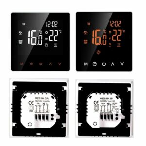 Smart Home High-power Touch Screen Electric Heating Thermostat without WIFI Function