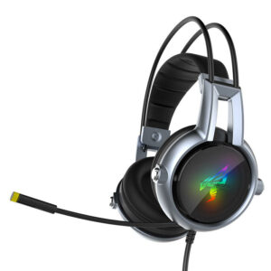 Somic E95-20 USB Virtual 7.1 Gaming Headphone Soft Flexible Stereo Vibration Wired Over Ear Headset with Mic with RGB LED Light