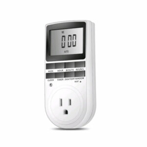 TS-839 15A 1800W 120V Electronic Digital Timer Switch US Kitchen Timer 24 Hour Cyclic Programmable Timing Socket