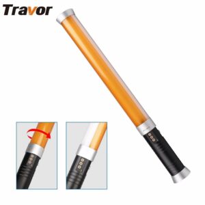 Travor MTL-900D Portable Handheld LED Video Light Dual Color Temperature Tube Light for Photography Lighting