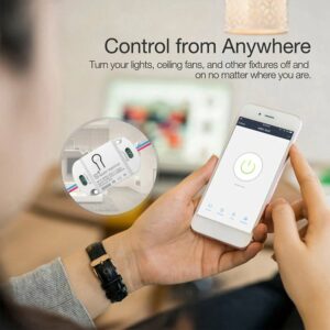 Tuya APP WIFI Smart Voice Switch Wireless Remote Control Automation Controller Compatible with Alexa Google Smart Home