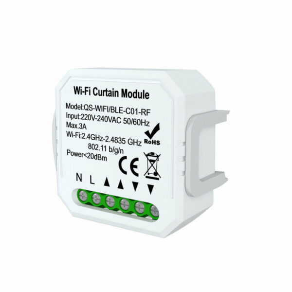 Tuya WIFI Curtain On-off Device RF Radio Frequency Voice Control Timing Function Intelligent Switch Module