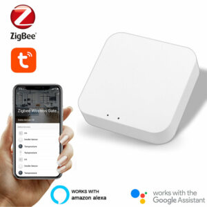 Tuya ZigBee3.0 Bridge Wireless Smart Home Mini Gateway Hub APP Remote Control Supports Alexa Google Home