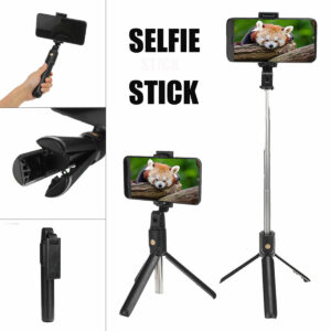 Universal Selfie Artifact Telescopic Selfie Stick bluetooth Remote Tripod Monopod Phone Holder for Android IOS Phones
