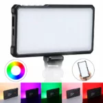 VIJIM VL-3 RGB LED 3000K-6500K Video Light with OLED Display CRI 96 Vlog Video Photography Fill Light