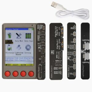 W28 Pro Mobile Phone Built-in Battery Tester for iPhone iWatch Huawei Lighting Activation Board USB Data Cable Tester