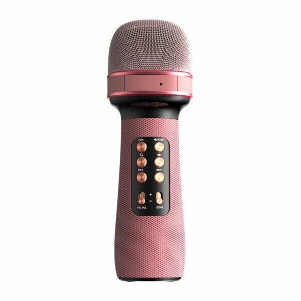 WS-898 Wireless Bluetooth 5.0 Condenser Microphone Speaker FM Radio Integrated Mic for IOS Android Smartphone Children Home Audio Karaoke Singing TV Support TF Card
