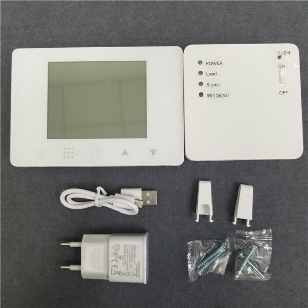WiFi & RF Wireless Room Thermostat for Gas Boiler Heating or Water Floor Heating Remote Control Temperature Controller
