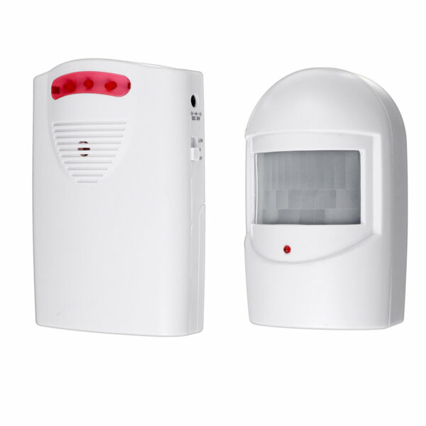 Wireless PIR Sensor Motion Alarm Sensor Low Power LED Reminder Infrared Detector