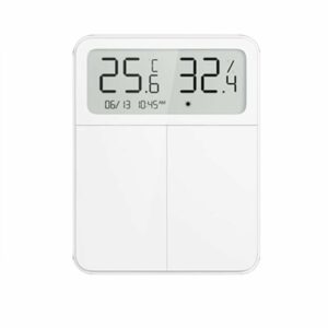 Xiaomi Mijia Smart Screen Display Switch With Temperature Humidity Two Way Single Control Work With bluetooth Mesh Gateway