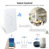Zemismart US Tuya WiFi Light Switch Neutral Optional Wire 1 2 3 Gang Alexa Google Home Assistant Smart Life Control 220v 240V
