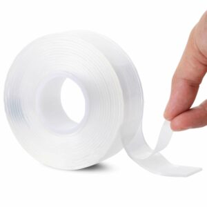 1M/2M/5M 1*30mm Nano Tape Double-sided Tape Transparent No Trail Reusable Waterproof Tape Can Clean Household Gekkotape