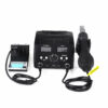 2-in-1 S858D Soldering Rework Station Iron Desoldering Hot Air Tool with 3 Nozzles