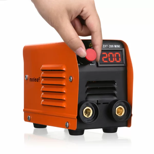 200A 220V Mini Electric Welding Machine Portable Digital Display IGBT DC Inverter ARC MMA Stick Welder