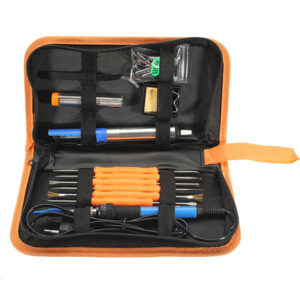 220V 60W Adjustable Temperature Welding Solder Soldering Iron Tool Kit