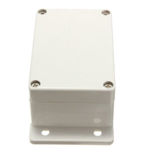 3Pcs White Plastic Waterproof Electronic Case PCB Box 100x68x50mm