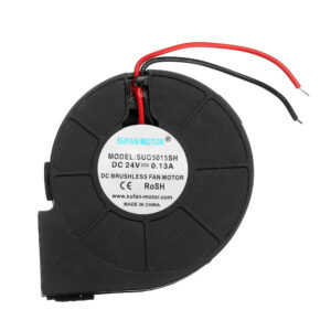 5015 24V Cooling Turbo Fan Brushless Extruder DC Cooler Blower Black Plastic Fan For Reprap 3D Printer