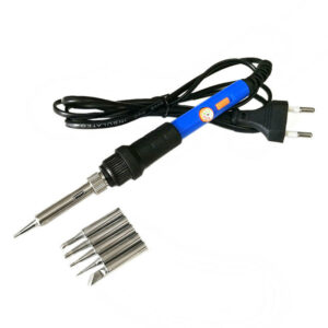 60W 220V/110V Temperature Adjustable Electric Welding Solder Soldering Iron Handle Heat Pencil Tool