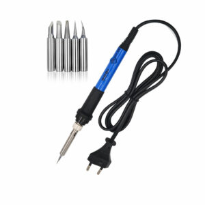 60W Electric Soldering Iron Kit Solder Welding Tool Stand Adjustable Temperature