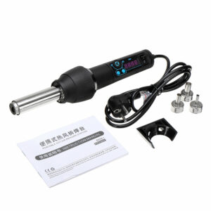650W Electric Soldering Irons Adjustable Electronic Heat Hot Air Guns Desoldering Soldering Station  650W Hot Air Blower