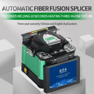 COMPTYCO A-80S Green Automatic Fusion Splicer Machine Fiber Optic Fusion Splicer Fiber Optic Splicing Machine Optical Welding Machine