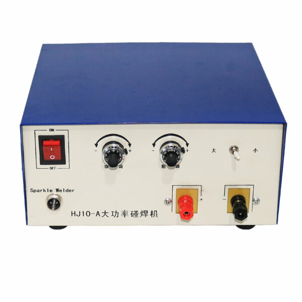 HJ10-A High Power 100A Jewelry Spot Welding Machine Handheld Small Laser Welder Machine ewelry Coil Bracelet Interface Soldering Tool