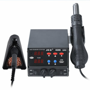 JCD 8206 800W SMD 3 In 1 Soldering Station LED Digital Welding Rework Station for Cell-phone BGA PCB Repair Tools