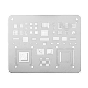 Japan Steel Phone Logic Board BGA Repair Stencil for iPhone 8 8P Motherboard IC Chip Ball Soldering