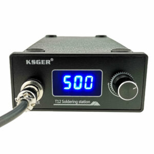 KSGER T12 Soldering Station STM32 Digital Controller ABS Case 907 Soldering Iron Handle Auto-sleep Boost Mode Heating T12-k Tip